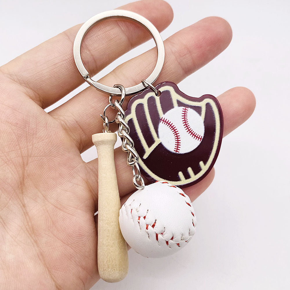 Simulación al por mayor mini llaves de aleación de softbol de béisbol